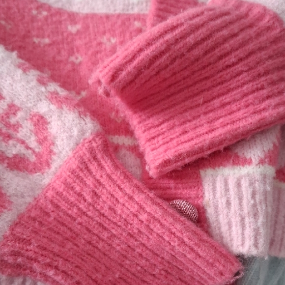 LoveShackFancy Dimples Pink Cardigan - Picture 9 of 13